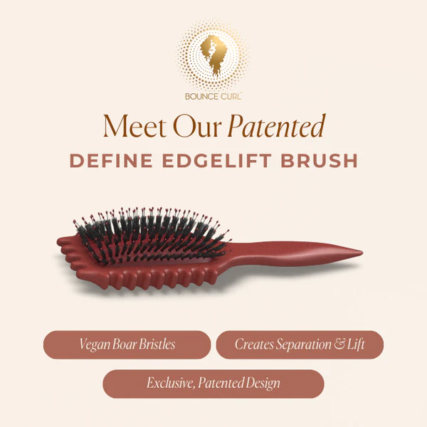 Volume edge lift brush