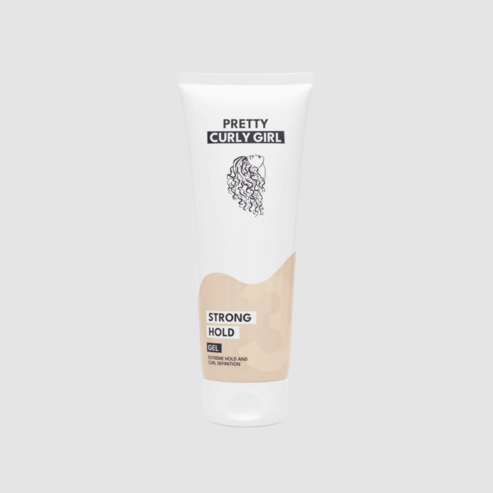 Pretty Curly Girl stiprios fiksacijos gelis 250ml