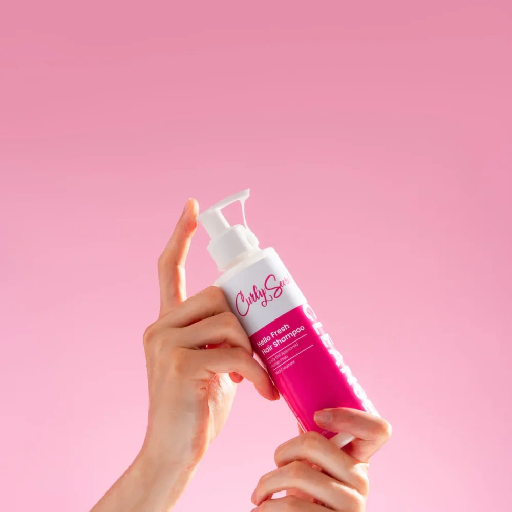 CURLY SERET Gaivinamasis šampūnas